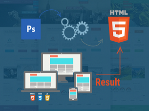 PSD to HTML Conversion